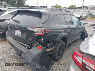 2023 Subaru Outback Wilderness with VIN 4S4BTGUD5P3208191, listed as a IAAI auction lot 42234994 with 28,741 mi miles and . Bid and sale history available at DreamBid. Image 4.