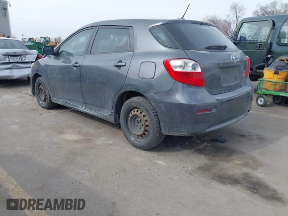 2009 Toyota Matrix with VIN 2T1KU40E79C163666, listed as a IAAI auction lot 41708972 with 182,808 mi miles and . Bid and sale history available at carsss.com. Image 3.