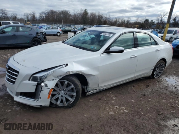 2016 Cadillac CTS Luxury Collection AWD with VIN 1G6AX5SX6G0121426, listed as a Copart auction lot 49540985 with 65,858 mi miles and Salvage Title. Bid and sale history available at DreamBid. Image 1.