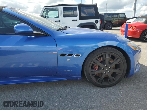 2019 Maserati GranTurismo Sport с VIN ZAM45VMA6K0312258, выставлен на аукционе Copart как лот 74933654 с пробегом Не указан миль и На запчасти • Non repairable. История ставок и продаж доступна на DreamBid. Изображение 12.