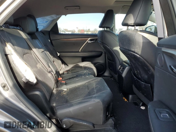 2021 Lexus RX with VIN JTJHZKFA3M2033702, listed as a Copart auction lot 43055955 with 23,166 mi miles and Salvage Title. Bid and sale history available at carsss.com. Image 10.