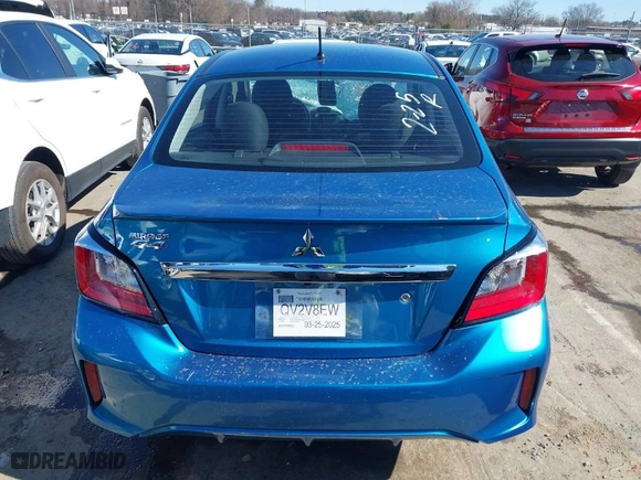 2024 Mitsubishi Mirage G4 ES with VIN ML32FUFJ5RHF18057, listed as a IAAI auction lot 41777971 with 2,457 mi miles. Bid and sale history available at carsss.com. Image 16.