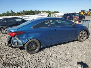 2014 Hyundai Elantra Coupe with VIN KMHDH6AH6EU027121, listed as a Copart auction lot 72735614 with 107,379 mi miles and Salvage Title. Bid and sale history available at carsss.com. Image 3.