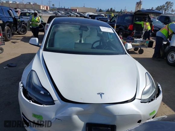 2023 Tesla Model 3 z VIN 5YJ3E1EA2PF465882, wystawiony jako IAAI lot #42257900 z przebiegiem 39 572 mil mil oraz . Historia ofert i sprzedaży dostępna na DreamBid. Obrazek 12.
