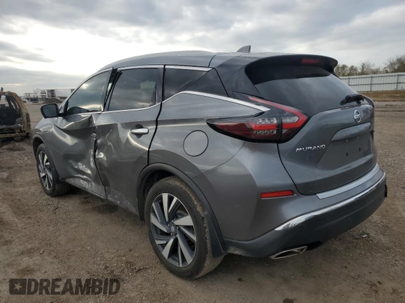 2022 Nissan Murano SL with VIN 5N1AZ2CJ3NC112559, listed as a Copart auction lot 87326144 with 47,136 mi miles and Salvage Title. Bid and sale history available at carsss.com. Image 2.