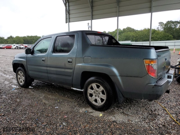 2007 Honda Ridgeline RTL w/Leather with VIN 2HJYK16567H525765, listed as a Copart auction lot 65923024 with 110,011 mi miles and Salvage Title. Bid and sale history available at carsss.com. Image 2.