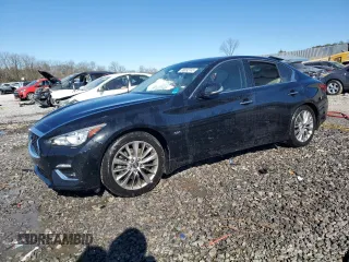 2019 Infiniti Q50 3.0t LUXE with VIN JN1EV7AP3KM516525, listed as a Copart auction lot 88032745 with 68,204 mi miles and Non Repairable. Bid and sale history available at carsss.com. Image 1.