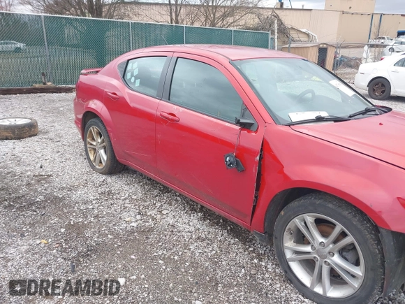 2014 Dodge Avenger SE with VIN 1C3CDZAB0EN220002, listed as a IAAI auction lot 41719914 with 165,330 mi miles and . Bid and sale history available at DreamBid. Image 13.