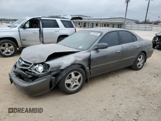 2002 Acura TL w/Navigation with VIN 19UUA56702A005181, listed as a Copart auction lot 86589984 with 0 mi miles and Salvage Title. Bid and sale history available at carsss.com. Image 1.