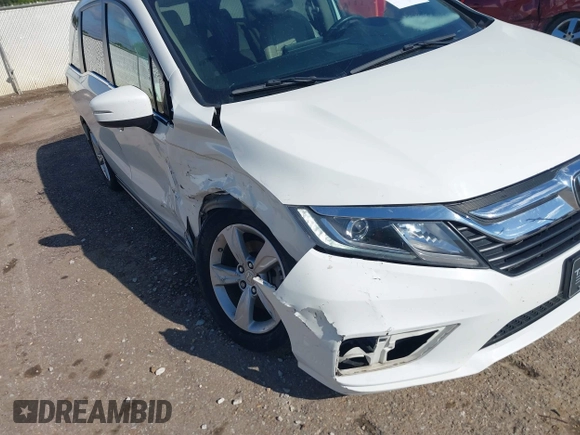 2018 Honda Odyssey EX-L с VIN 5FNRL6H76JB055283, выставлен на аукционе IAAI как лот 41971612 с пробегом 71 854 миль миль и . История ставок и продаж доступна на DreamBid. Изображение 6.