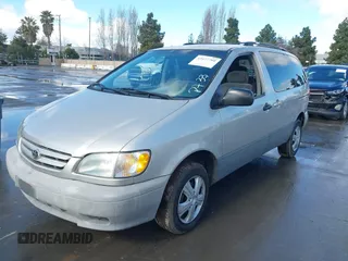 2002 Toyota Sienna CE with VIN 4T3ZF19C72U478049, listed as a IAAI auction lot 41677760 with 234,022 mi miles. Bid and sale history available at carsss.com. Image 6.