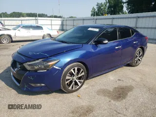 2017 Nissan Maxima S with VIN 1N4AA6AP7HC377165, listed as a Copart auction lot 62025315 with 155,420 mi miles and Salvage title. Bid and sale history available at DreamBid. Image 1.