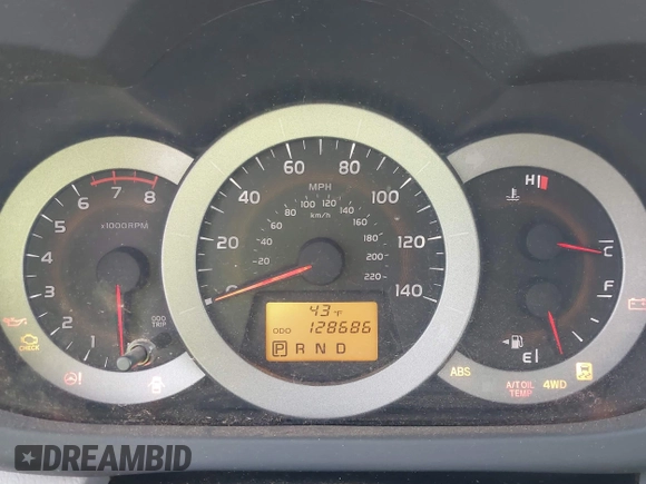 2012 Toyota RAV4 with VIN 2T3BF4DV7CW202113, listed as a IAAI auction lot 41388151 with 128,686 mi miles. Bid and sale history available at carsss.com. Image 7.