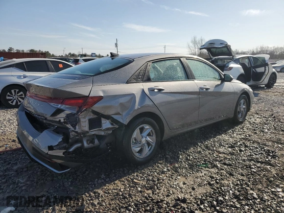 2024 Hyundai Elantra SE with VIN KMHLL4DGXRU799287, listed as a Copart auction lot 47866005 with 5,182 mi miles and Salvage Title. Bid and sale history available at DreamBid. Image 3.