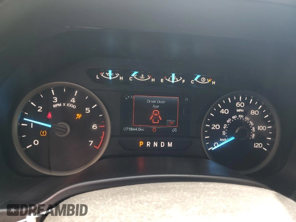 2020 Ford F-150 XL with VIN 1FTEW1CPXLFA13083, listed as a Copart auction lot 55293305 with 71,644 mi miles and Salvage title. Bid and sale history available at DreamBid. Image 9.