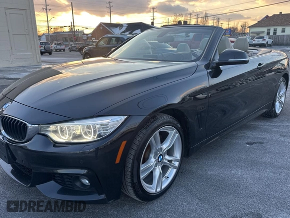 2017 BMW 4 Series 430i xDrive with VIN WBA4U9C35H5H64067, listed as a Copart auction lot 42806385 with 127,439 mi miles and Clean title. Bid and sale history available at DreamBid. Image 2.
