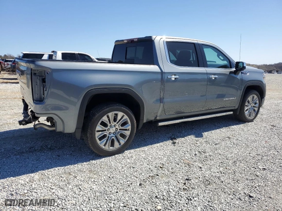 2020 GMC Sierra 1500 Denali with VIN 3GTU9FEL7LG424000, listed as a Copart auction lot 47012455 with 30,398 mi miles and Salvage Title. Bid and sale history available at carsss.com. Image 3.