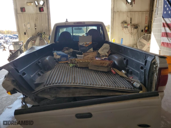 1998 Ford Ranger XL with VIN 1FTYR11U5WTA04293, listed as a Copart auction lot 46054785 with 124,593 mi miles and Salvage Title. Bid and sale history available at carsss.com. Image 6.