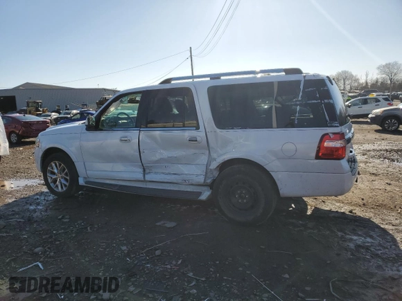 2017 Ford Expedition Max Limited с VIN 1FMJK1KT7HEA50397, выставлен на аукционе Copart как лот 49663815 с пробегом 140 862 миль миль и Списание • Salvage title. История ставок и продаж доступна на DreamBid. Изображение 2.