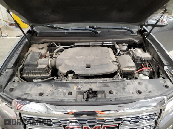 2021 GMC Canyon 4WD Denali with VIN 1GTG6EEN3M1129459, listed as a Copart auction lot 87618305 with 37,663 mi miles and Salvage Title. Bid and sale history available at carsss.com. Image 11.