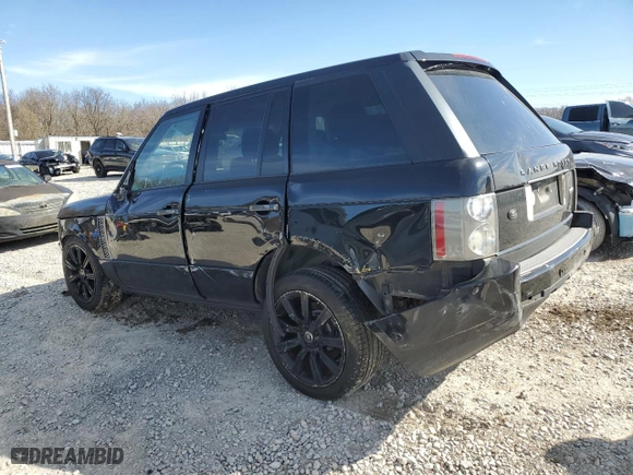2007 Land Rover Range Rover SC with VIN SALMF13497A262763, listed as a Copart auction lot 48158695 with 217,413 mi miles and Salvage Title. Bid and sale history available at carsss.com. Image 2.