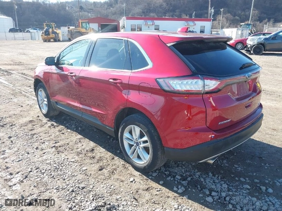 2018 Ford Edge SEL with VIN 2FMPK4J9XJBB12362, listed as a IAAI auction lot 41727286 with 92,784 mi miles. Bid and sale history available at carsss.com. Image 3.