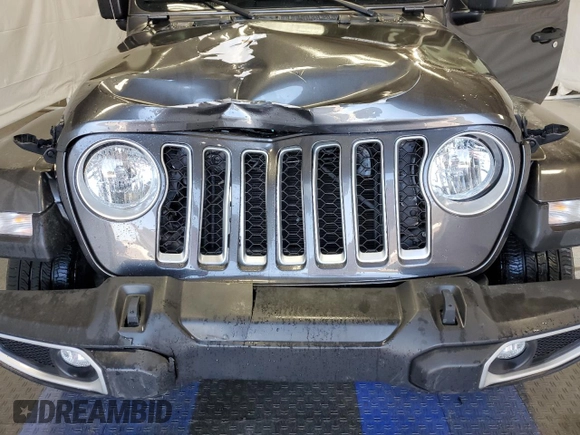 2023 Jeep Gladiator Overland z VIN 1C6HJTFGXPL560873, wystawiony jako Copart lot #47033235 z przebiegiem Nie podano mil oraz Czysty tytuł • Clean title. Historia ofert i sprzedaży dostępna na DreamBid. Obrazek 12.