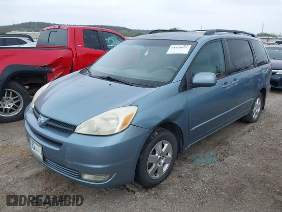 2005 Toyota Sienna XLE with VIN 5TDZA22CX5S331728, listed as a IAAI auction lot 41928071 with 258,417 mi miles and . Bid and sale history available at DreamBid. Image 2.