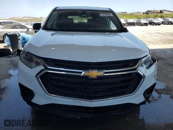 2021 Chevrolet Traverse LS with VIN 1GNERFKW4MJ245472, listed as a Copart auction lot 54185935 with 101,279 mi miles and Non repairable. Bid and sale history available at DreamBid. Image 5.