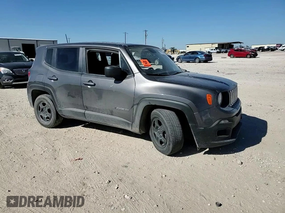2018 Jeep Renegade Sport with VIN ZACCJAAB8JPG97428, listed as a Copart auction lot 87673395 with 91,391 mi miles and Salvage Title. Bid and sale history available at DreamBid. Image 11.