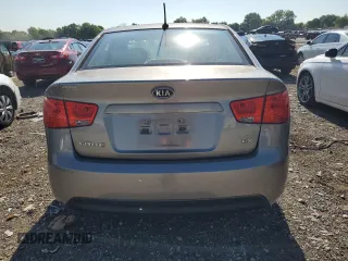 2010 Kia Forte EX with VIN KNAFU4A26A5863411, listed as a Copart auction lot 62728044 with 141,778 mi miles and Salvage Title. Bid and sale history available at carsss.com. Image 6.
