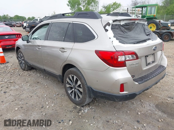 2017 Subaru Outback Limited z VIN 4S4BSANC3H3222243, wystawiony jako IAAI lot #42366093 z przebiegiem 148 814 mil mil oraz . Historia ofert i sprzedaży dostępna na DreamBid. Obrazek 3.