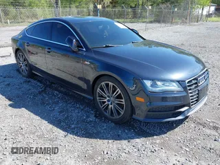 2014 Audi A7 Prestige with VIN WAU2GAFC4EN020240, listed as a IAAI auction lot 41974826 with 119,605 mi miles and . Bid and sale history available at DreamBid. Image 1.
