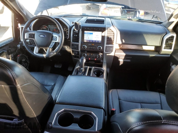 2020 Ford F-150 XL with VIN 1FTEW1E41LKE62520, listed as a Copart auction lot 47025185 with 165,317 mi miles and Salvage Title. Bid and sale history available at carsss.com. Image 8.