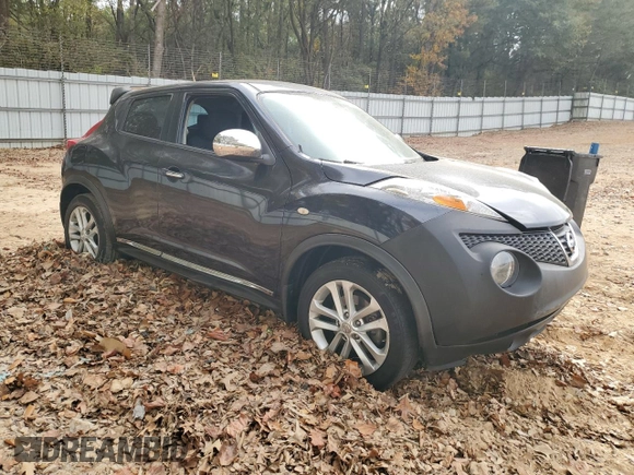2011 Nissan Juke SV with VIN JN8AF5MR7BT004996, listed as a Copart auction lot 80262134 with 216,797 mi miles and Salvage Title. Bid and sale history available at carsss.com. Image 4.