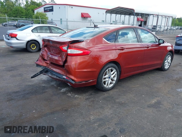 2014 Ford Fusion SE with VIN 3FA6P0H70ER364570, listed as a IAAI auction lot 42147544 with 107,060 mi miles and . Bid and sale history available at DreamBid. Image 4.