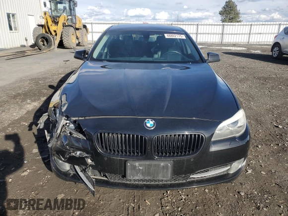 2013 BMW 5 Series 535i with VIN WBAFR7C50DC825246, listed as a Copart auction lot 48802175 with 112,296 mi miles and Salvage Title. Bid and sale history available at DreamBid. Image 5.