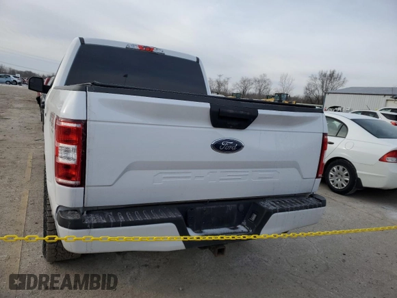 2019 Ford F-150 XL with VIN 1FTEW1E52KKF11344, listed as a Copart auction lot 45634535 with 89,411 mi miles and Salvage Title. Bid and sale history available at carsss.com. Image 6.
