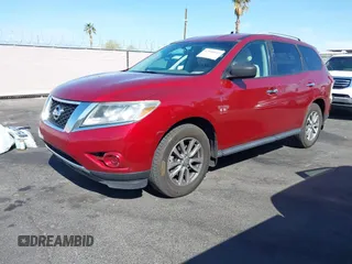 2013 Nissan Pathfinder SL with VIN 5N1AR2MNXDC621225, listed as a IAAI auction lot 42048023 with 125,087 mi miles and . Bid and sale history available at DreamBid. Image 2.