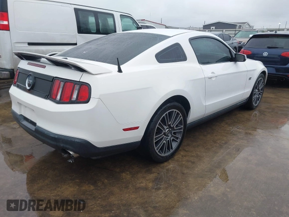 2010 Ford Mustang GT with VIN 1ZVBP8CH9A5104685, listed as a IAAI auction lot 41534828 with 82,771 mi miles and . Bid and sale history available at carsss.com. Image 4.