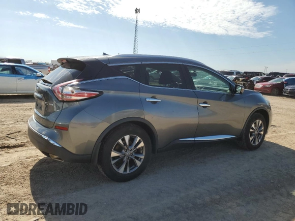 2015 Nissan Murano SL z VIN 5N1AZ2MH8FN276195, wystawiony jako Copart lot #56364415 z przebiegiem 104 355 mil mil oraz Czysty tytuł • Clean title. Historia ofert i sprzedaży dostępna na DreamBid. Obrazek 3.