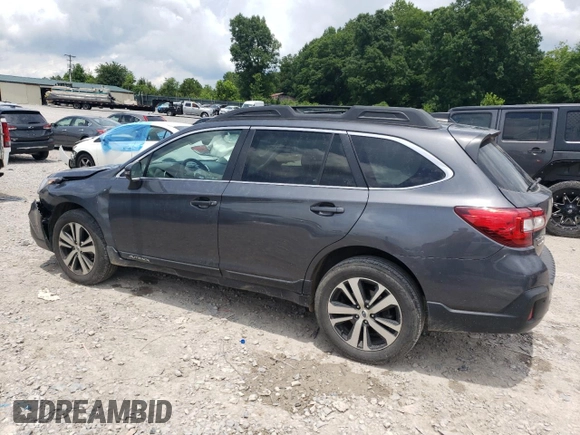 2018 Subaru Outback Limited with VIN 4S4BSENC2J3213109, listed as a Copart auction lot 60609905 with 32,899 mi miles and Salvage title. Bid and sale history available at DreamBid. Image 2.