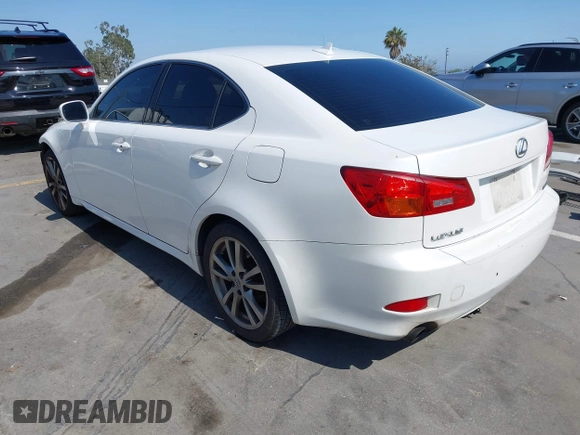 2008 Lexus IS 250 with VIN JTHBK262485066815, listed as a IAAI auction lot 42421330 with 222,058 mi miles and . Bid and sale history available at DreamBid. Image 3.