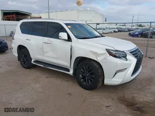 2020 Lexus GX with VIN JTJAM7BX5L5261706, listed as a IAAI auction lot 41199693 with 75,811 mi miles. Bid and sale history available at carsss.com. Image 1.