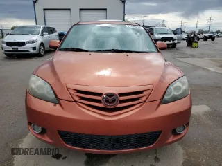 2005 Mazda 3 s with VIN JM1BK343351233932, listed as a Copart auction lot 51490275 with 211,731 mi miles and Salvage Title. Bid and sale history available at carsss.com. Image 5.