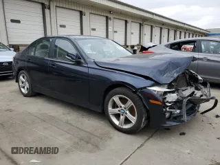 2015 BMW 3 Series 320i xDrive with VIN WBA3C3G56FNS73749, listed as a Copart auction lot 49975215 with Not provided miles and Salvage title. Bid and sale history available at DreamBid. Image 4.