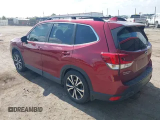 2020 Subaru Forester Limited with VIN JF2SKAUC3LH593437, listed as a IAAI auction lot 42358746 with 65,728 mi miles and . Bid and sale history available at DreamBid. Image 3.