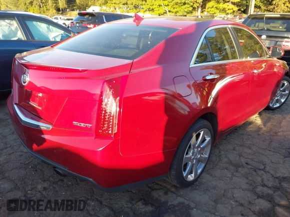 2013 Cadillac ATS with VIN 1G6AG5RX4D0142275, listed as a IAAI auction lot 40600253 with 143,691 mi miles and . Bid and sale history available at DreamBid. Image 4.