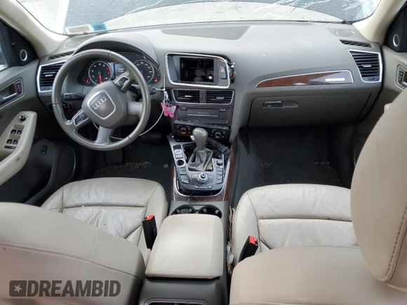 2011 Audi Q5 Prestige with VIN WA1WKAFP6BA009887, listed as a Copart auction lot 88650505 with 156,987 mi miles and Salvage title. Bid and sale history available at DreamBid. Image 8.