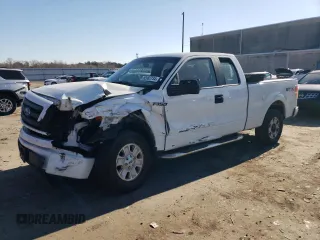2011 Ford F-150 XL with VIN 1FTEX1EM6BFC86374, listed as a Copart auction lot 82982734 with 271,626 mi miles and Salvage Title. Bid and sale history available at carsss.com. Image 1.